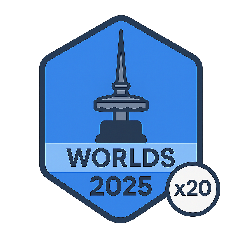Worlds Challenge 2025 Badge