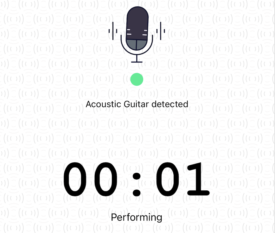 Automatically track practice time